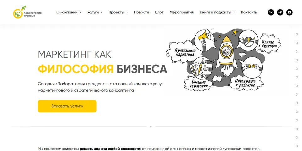 Лаборатория трендов: маркетинговый аудит и стратсессии